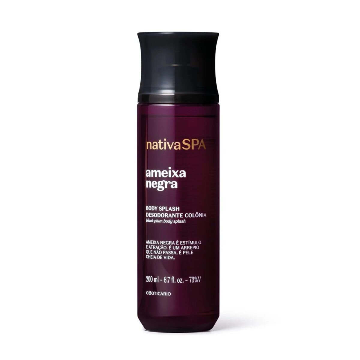 Body splash ciruela negra 200Ml Exp Nativa spa - Imagen 1