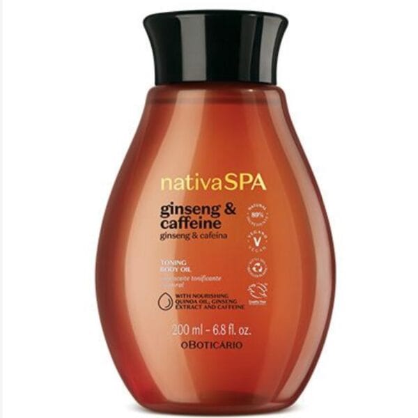 NSPA Aceite Hid corporal de ginseng y cafeína 200ml