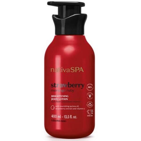 NSPA Loción Hid Corp Fresa Rubí, 400ml