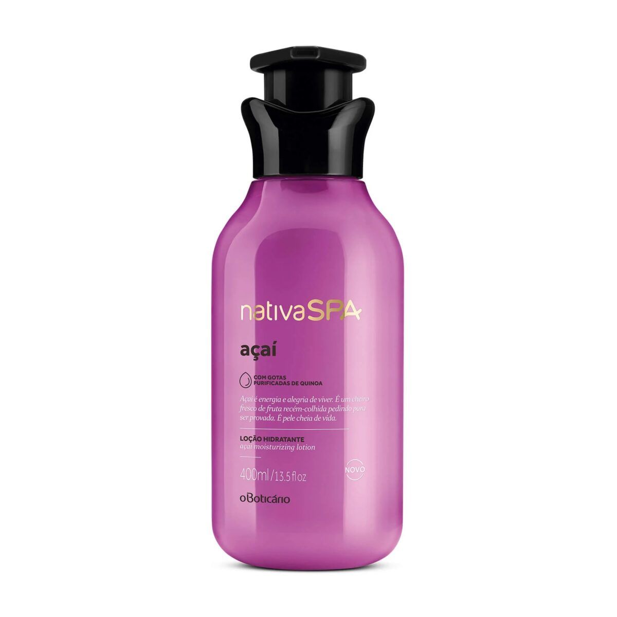 Loción Hidratante Corporal Acai 400ml Nativa Spa - Imagen 1