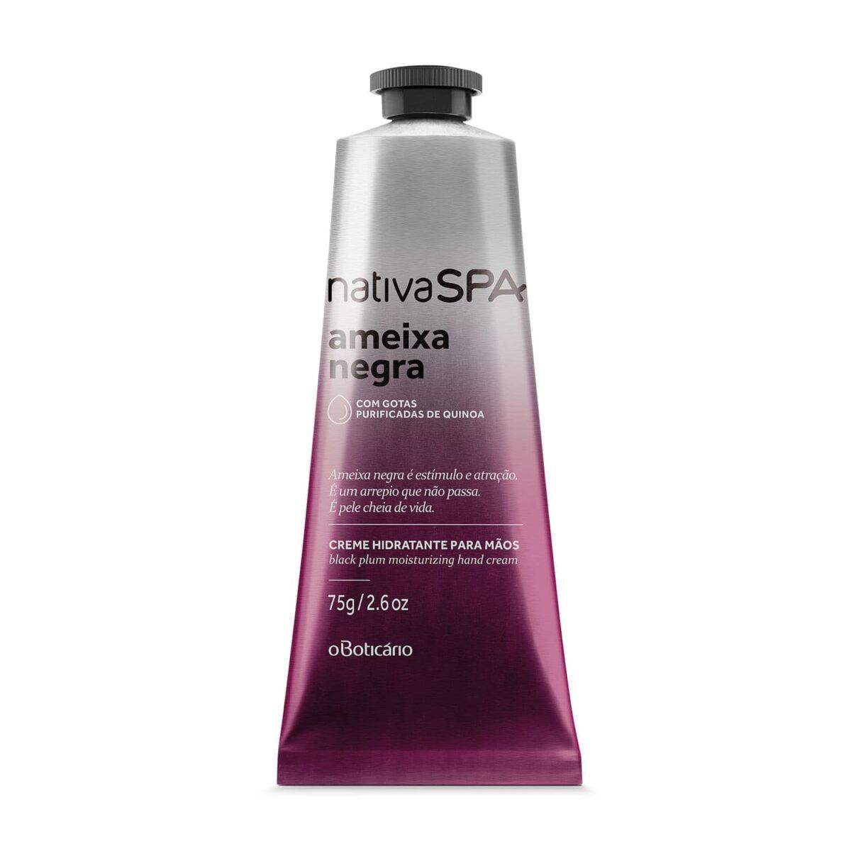 Crema Hidratante Para Manos Ciruela Negra 75g Nativa Spa - Imagen 1