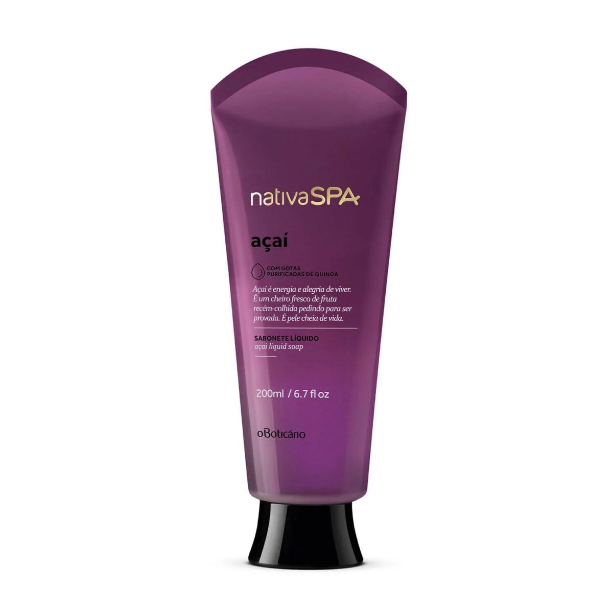 Jabón liquido corporal Acai 200ML Nativa Spa - Imagen 1