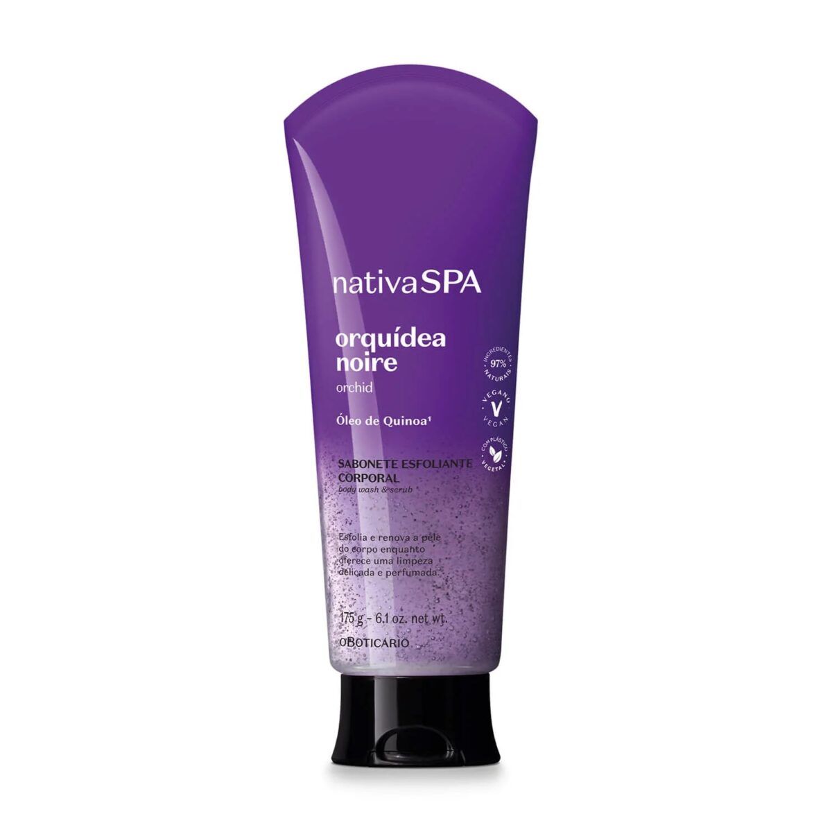 JABÓN LIQUIDO EXFOLIANTE CORPORAL ORQUIDEA NOIRE NSPA - Imagen 1
