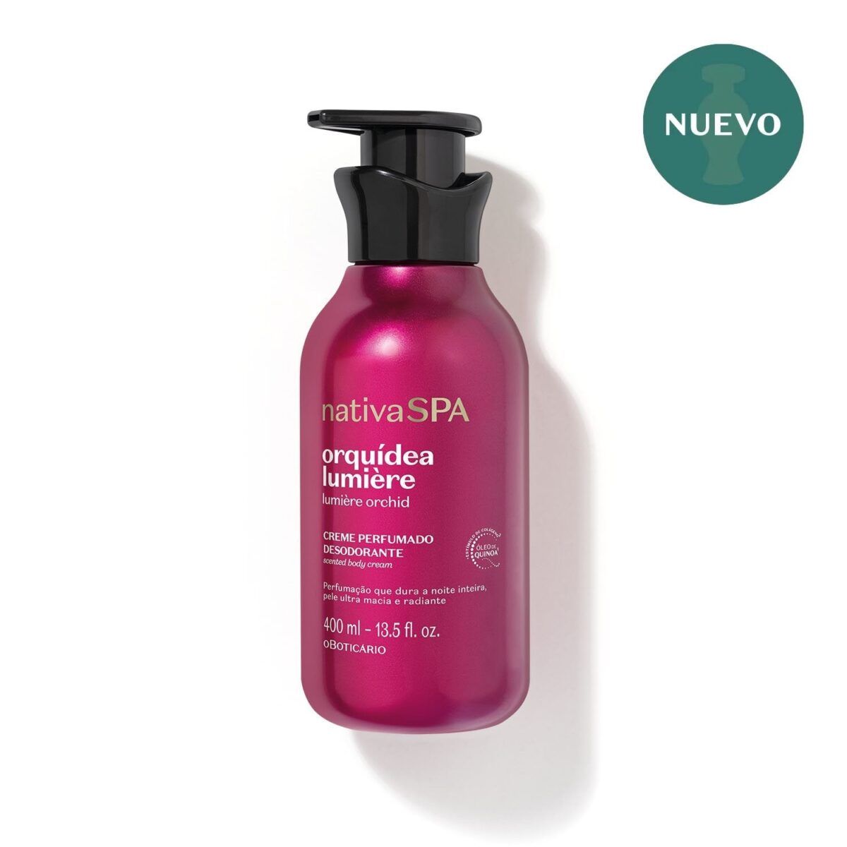 Loción Hidratante Corporal Orquidea Lumiere Nativa Spa 400ml - Imagen 1