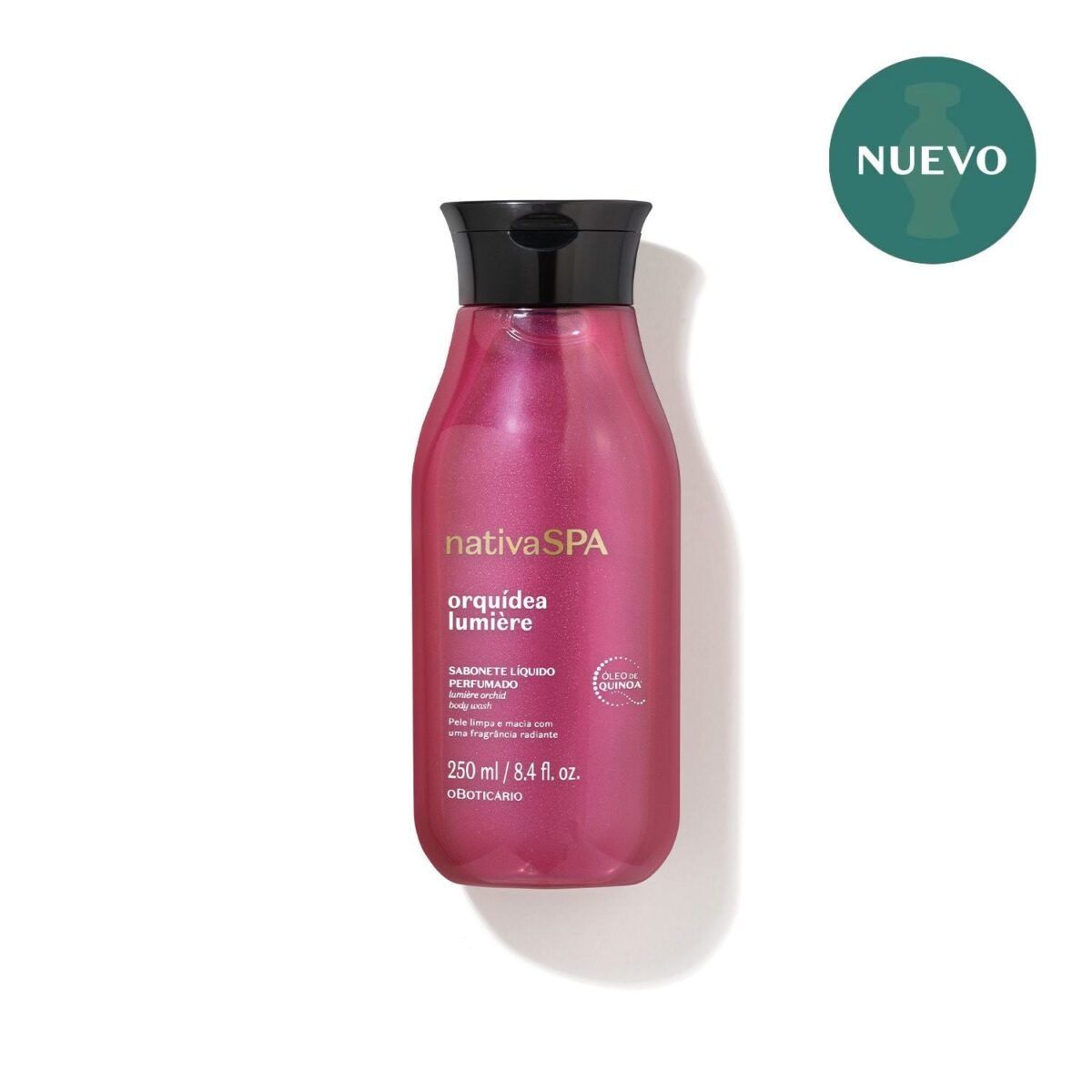 JABÓN LÍQUIDO CORPORAL ORQUIDEA LUMIERE, 250ml - Imagen 1