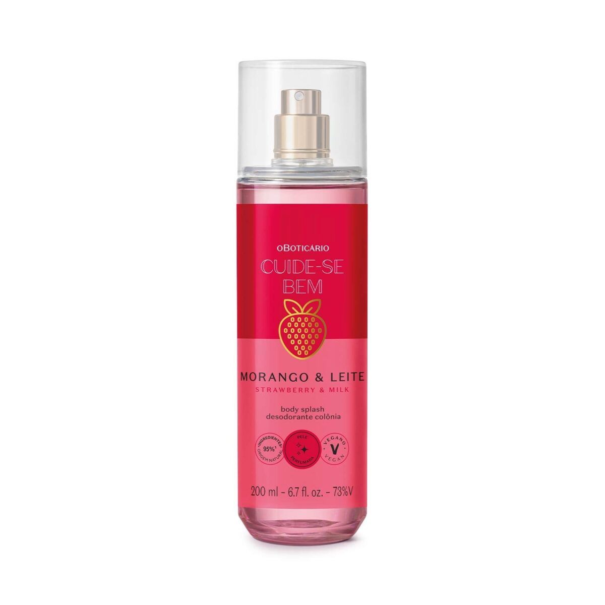 BODY SPLSH FRESA & LECHE 200ml CBEM - Imagen 1