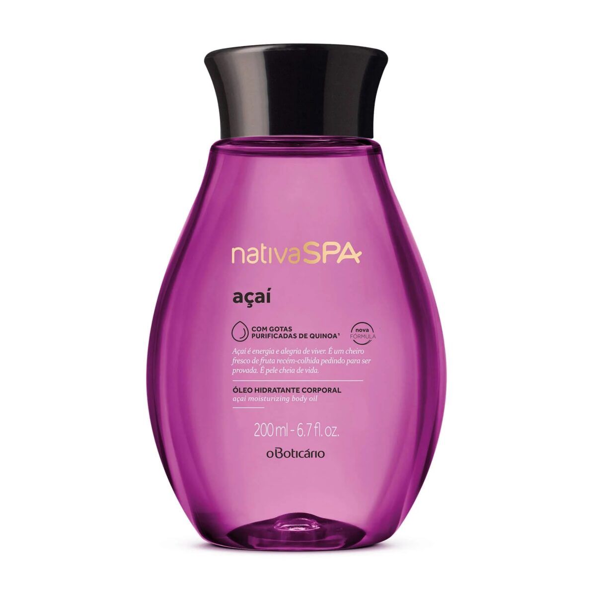 Óleo hidratante corporal açaí 200 ML NSPA - Imagen 1